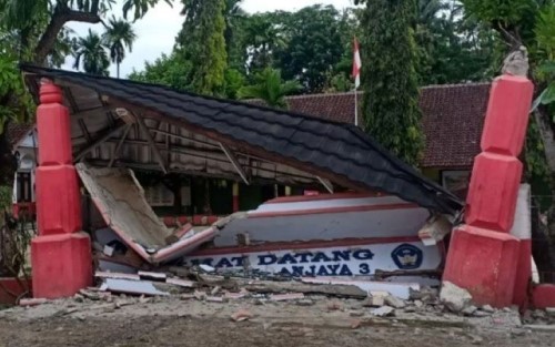 2.449 Rumah dan 44 Sekolah Rusak Akibat Gempa Pandeglang 