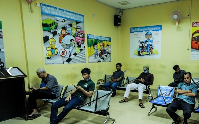 Covid-19, Layanan SIM di Polresta Tangerang Tetap Jalan