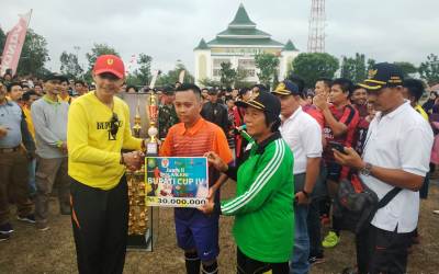 Partai Final Bupati Cup IV Tahun 2019 Berlangsung Meriah