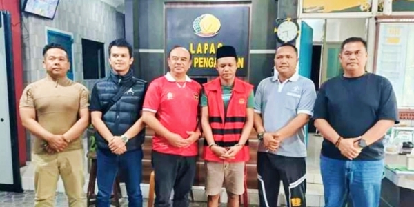 Kurang 3x24 Jam, Tahanan Kabur di Rohul Berhasil Ditangkap