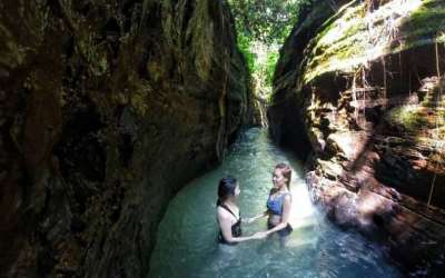 Menikmati Little Green Canyon dari Banten