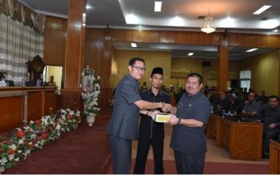 Dewan Gelar Rapat Paripurna LKPJ Bupati Bengkalis