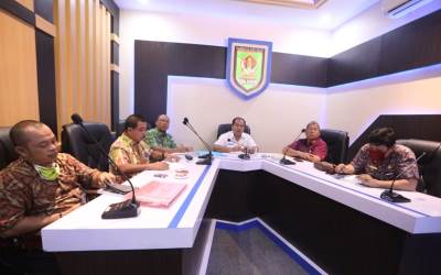 Covid-19, Sekda Asahan Video Conference dengan Kemendagri