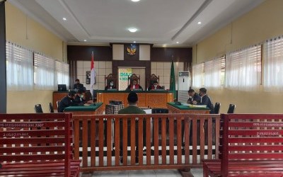 Kades Tajir, Jalani Sidang Pelanggaran Pemilukada Inhu