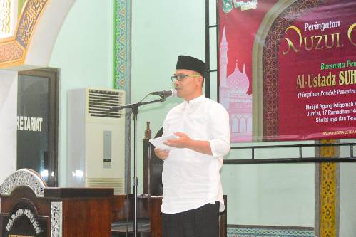 Pemkab Bengkalis Taja Malam Nuzulul Qur'an di di Masjid Istiqomah