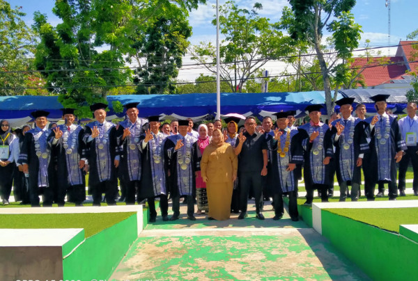 Polbeng Kukuhkan Mahasiswa, Johny Custer : Harus Berintegritas