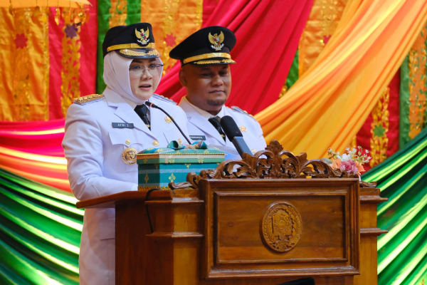 Afni dan Syamsurizal Resmi Dilantik, Siak Siap Menuju Arah Baru Pembangunan