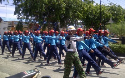 Gladi Bersih HUT RI ke 72, Bupati Bengkalis Jadi Irup