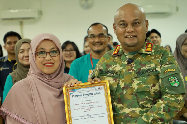 IKTA Pekanbaru dan PSA Malaysia Berkunjung ke RSUD Tengku Rafian Siak