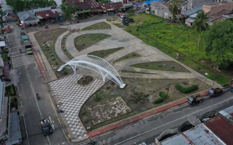 Anggota DPRD Siak : Taman Kota Sungai Apit Dilanjutkan