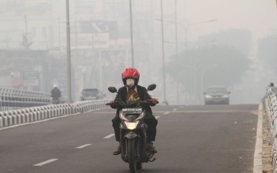 Hari Ini Kabut Asap di Pekanbaru Makin Parah