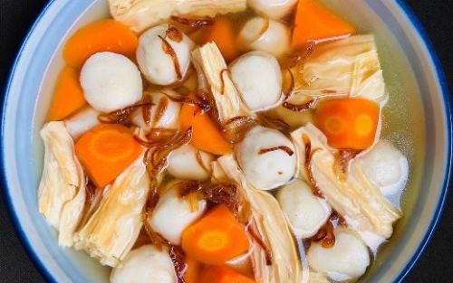 Sop Kembang Tahu Bakso Ikan, Cocok untuk Menu Puasa