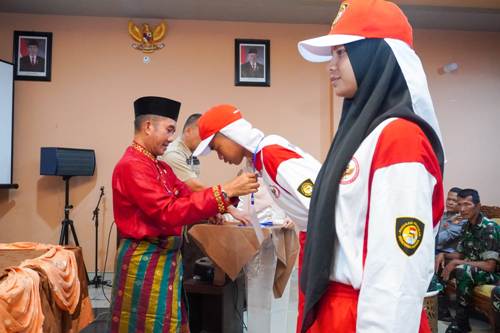 Membuka Pelatihan Paskibraka Kab. Siak 2023, Ini Kata Fauzi Asni