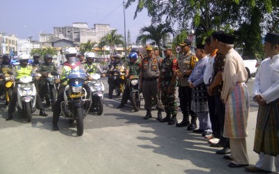 797 Personel Polri dan TNI Siap Amankan Pemilu di Bengkalis