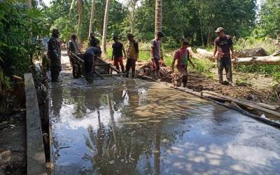 Program TMMD 108 Hadir di Wilayah Kodim Bengkalis