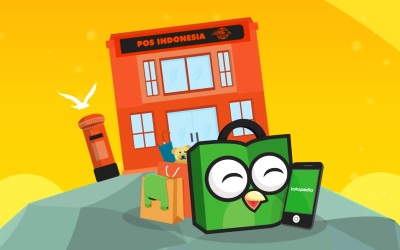 Belanja di Tokopedia bisa Bayar ke Pos Indonesia