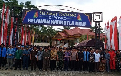 Mahasiswa di Pekanbaru Disiapkan Jadi Relawan Karhutla