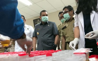 BNN Lakukan Test Urin di PUPR dan PKPP Riau