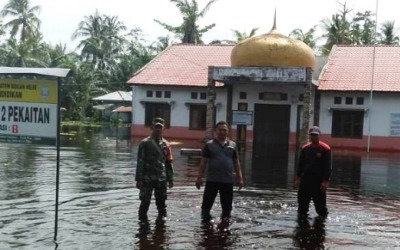 4.052 Jiwa di Rokan Hilir Mengungsi Akibat Banjir