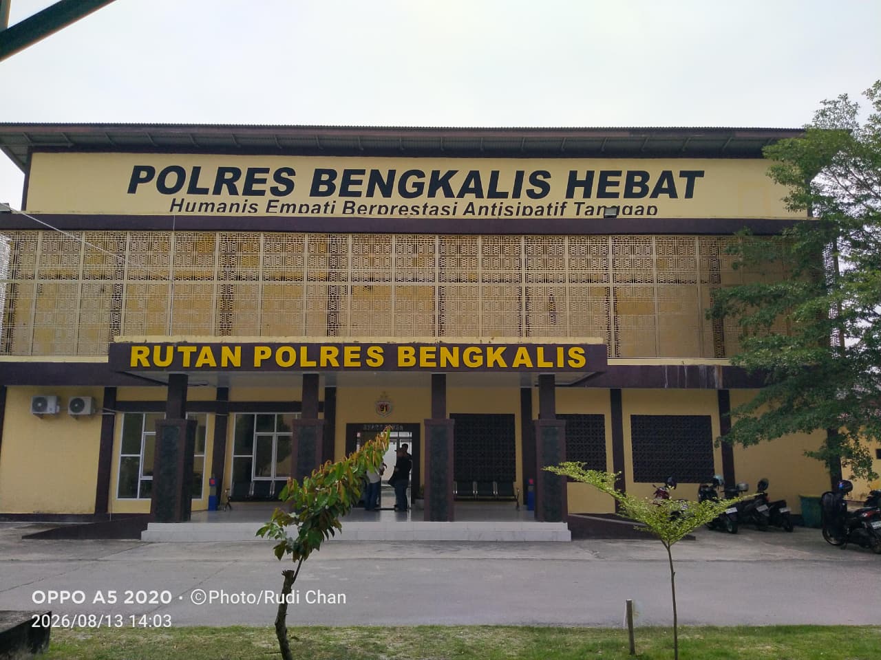 Pj Kades Bantan Timur Sudah Lima Hari Ditahan di Polres Bengkalis