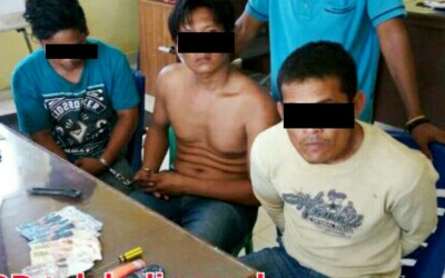 Tiga Sindikat Bajing Loncat Diamankan Jajaran Polres Kampar