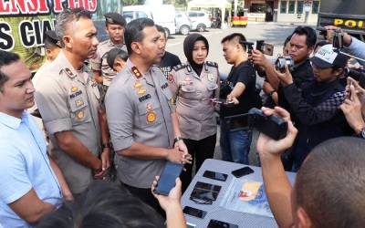 Polres Ciamis Tangkap Ayah Tiri Penganiaya Anak Hingga Tewas