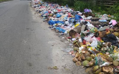 DLHK Kota Pekanbaru Kualahan Atas Sampah