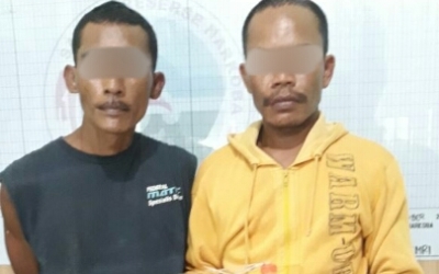 Dua Pri Diduga Pengedar Narkoba Kena Cokok 