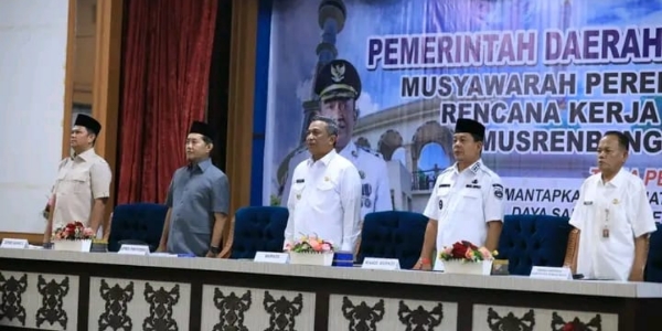 Bupati Anton Pimpin  Musrenbang RKPD 2026