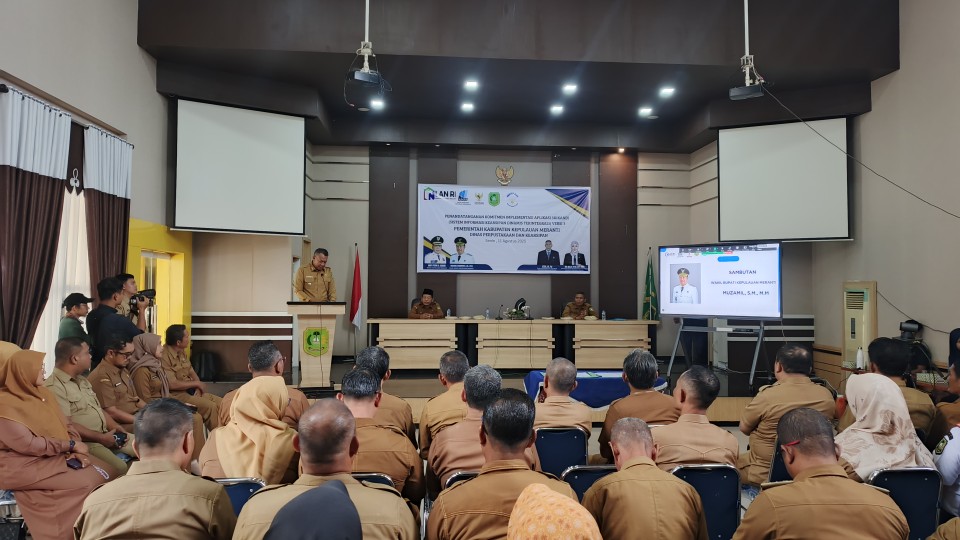 luncurkan Aplikasi 'Srikandi', Tingkatkan Pelayanan Efisien Birokrasi Meranti