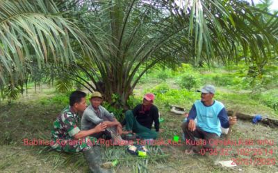 Babinsa Desa Tambak Aktif Komsos ke Warga Binaan