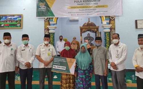 BAZNAS Siak Pendistribusian Zakat di 14 Kecamatan