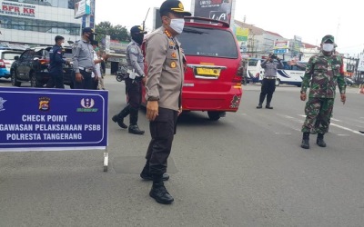 Ops Ketupat 2020, Ini Titik Pos Penyekatan Polresta Tangerang