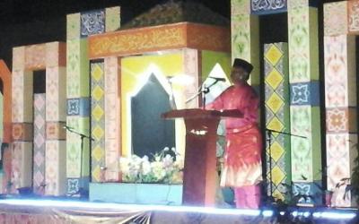 Ketua LPTQ Bengkalis Buka MTQ di Pangkalan Batang
