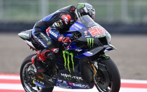 Sesi Latihan Bebas MotoGP Indonesia : Yamaha di Depan