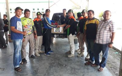 RAPI Aceh Utara Salurkan Bantuan ke Pengungsi Rohingya