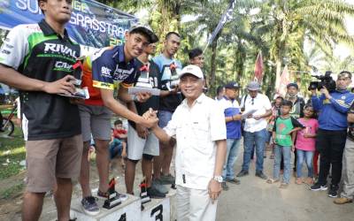 Super Grasstrack se Sumatera Utara Diikuti 94 Pembalap
