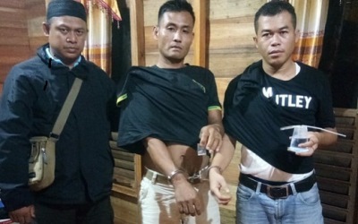 Riduan, DPO Polda Riau Ditangkap Saat Pakai Sabu