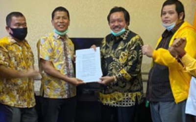 DPP Partai Golkar Serahkan Dukungan ke Eet-Samda