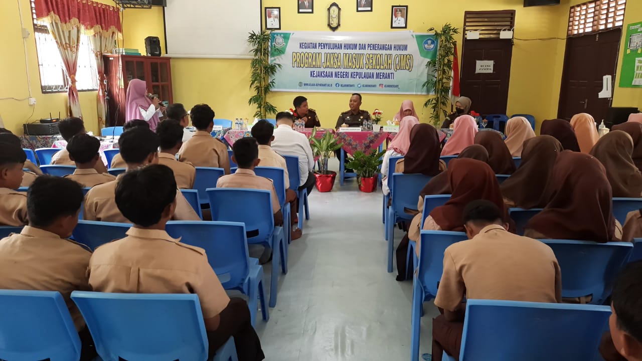 Kejari Meranti Laksanakan JMS Ke SMP 01 Alai dan SDN 02 Alai