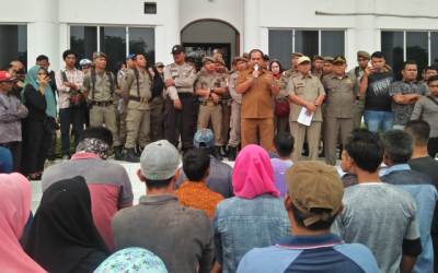 Pemkab Asahan Didemo Soal Sengketa Lahan PT Padasa