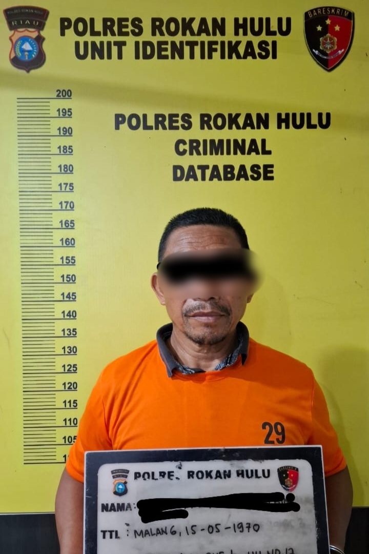 Polres Rohul Amankan Pelaku Cabul Berkedok Dukun di Ujung Batu