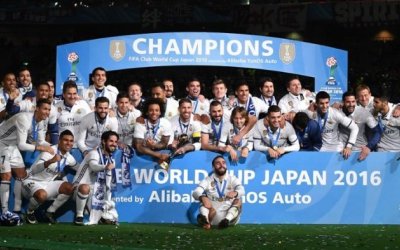 Real Madrid Jadi Klub Terbaik Tahun 2016