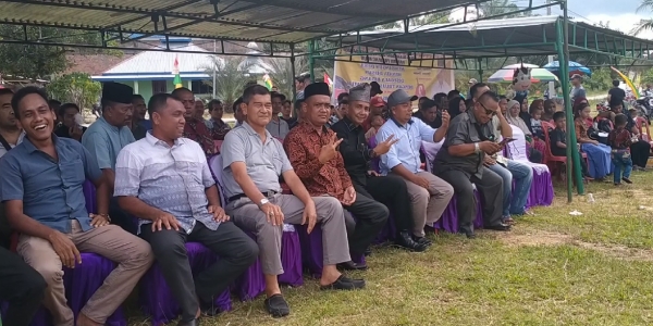 Ratusan Masyarakat Rantau Panjang Hadiri Kampanye Cakades Syarifudin