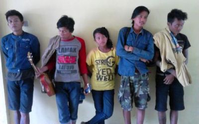 Satpol PP Bengkalis Amankan Tiga Anak Pank