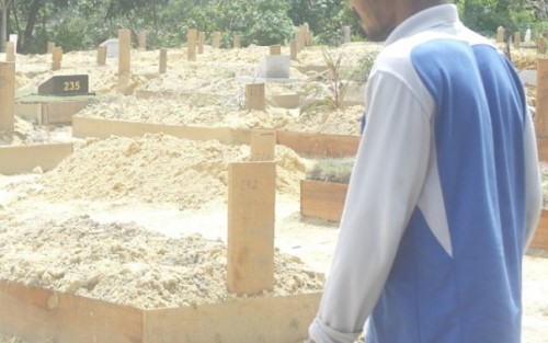 Lahan Makam Pasien Covid di Pekanbaru Tersisa 0,5 HA