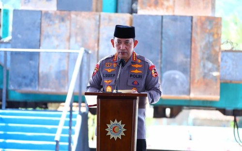 Hadiri Ground Breaking RS Muhammadiyah, Ini Pesan Kapolri