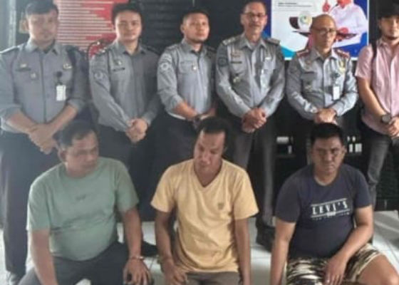 Diduga Konsumsi Narkoba 3 Napi dan 1 Petugas Diserahkan ke Polres Bengkalis