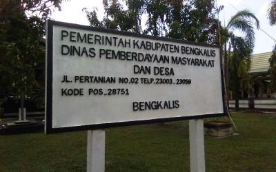 Sengketa Batas Desa, Warga Datangi Dinas PMD Bengkalis