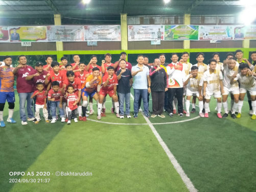 Turnamen Futsal Kapolres Bengkalis,  Final Bhayangkara A VS  Araz FC